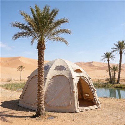 ক্যাম্পিং জন্য পারিবারিক গম্বুজ তাঁবু